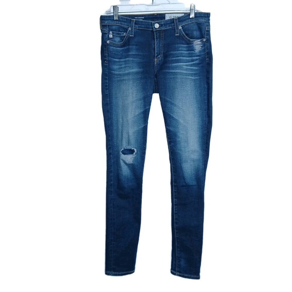 Adriano Goldschmied The Legging Super Skinny 28R Women Jeans Jegging Distressed